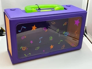 Vintage 2001 children's vintage 11 cassette tape storage box with handle ELC - Picture 1 of 6