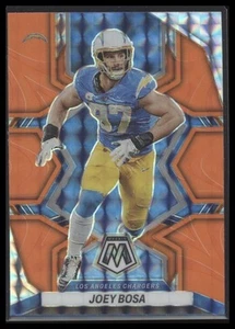 Joey Bosa 2022 Panini Mosaic #106 Mosaic Reactive Orange Los Angeles Chargers - Picture 1 of 2
