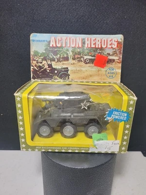 "A" VTG 1980s Durham Industries Tank Friction Toy US Army US Army Original Box! - Image 1 of 4