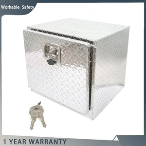 18" x 17" x18" Underbody Aluminum Truck Tool Box Trailer RV Tool Storage ToolBox - Bild 1 von 13