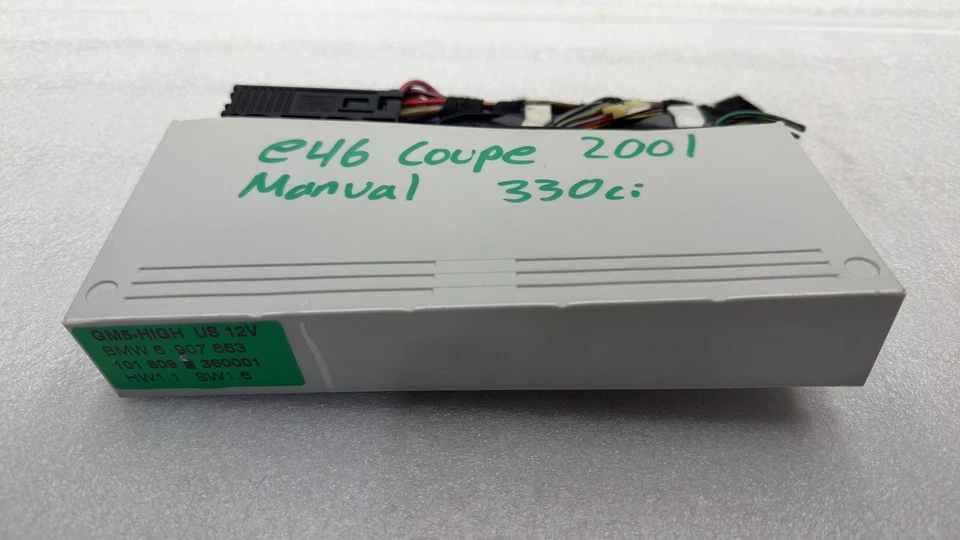 Módulo de control de carrocería OEM BMW E46 BCM: 2001 330ci 6907663 Foto 1 de 1