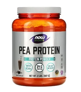 Now Foods Sport Proteine del pisello, cioccolato cremoso, 907 g - Foto 1 di 2