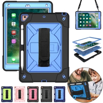 Heavy Duty Case Stand Cover For iPad 5th 6th 7th 8th 9th Generation 9.7"/10.2" - Image 1 of 4