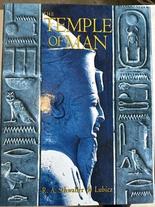 The Temple Of Man (two books in slipcase), R.A. Schwaller de Lubicz - HC/DJ/VG+ - Picture 1 of 5
