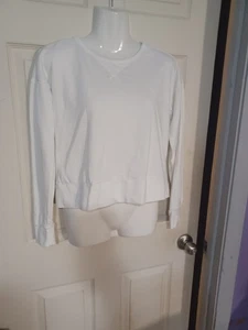 Nike Women's White Sweatshirt - Picture 1 of 4