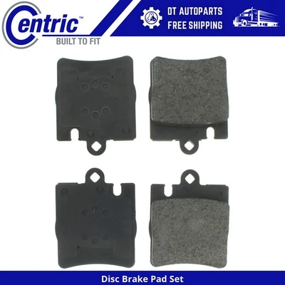 Para Mercedes-Benz C230 2003-2007 | Pastillas de freno de disco traseras centradas | Semimetálicas Foto 1 de 4