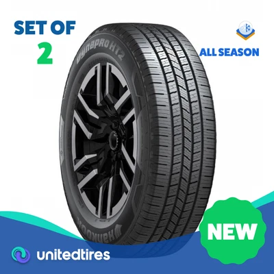 Set of (2) New LT 245/75R17 Hankook Dynapro HT2 RH14 121S - Image 1 of 4