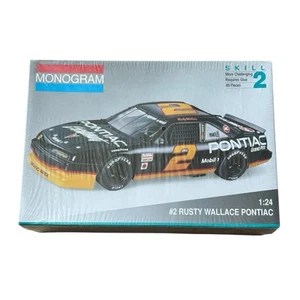 Monograma #2 oxidado Wallace Pontiac escala 1:24 kit modelo #2960 sellado de fábrica de colección - Imagen 1 de 6