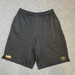 Pantalones Cortos Atléticos Umbro Active Para Hombre Talla Mediana Gris Fútbol Deportes - Imagen 1 de 10