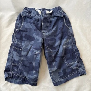 Hanna Andersson Blue Camouflage Longboard Shorts Size 110 (5) Youth Pockets - Picture 1 of 5