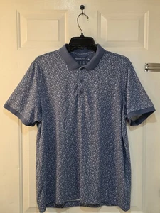 Abercrombie & Fitch Soft Air Knit Polo Blue Men's Size L - Picture 1 of 5