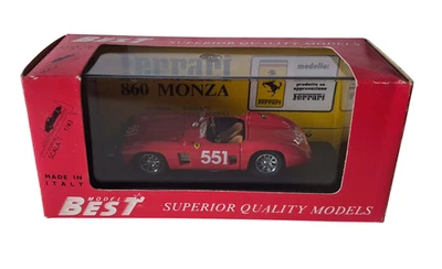 Miniature Best Model 1/43 Scale 9058 Ferrari 860 MONZA Mille Miglia 1956 - Photo 1/4