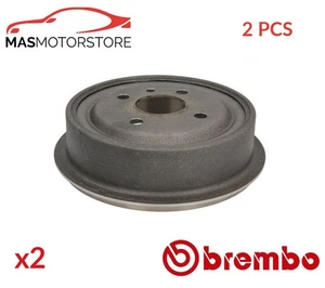 JUEGO DE PAR DE TAMBOR DE FRENO TRASERO BREMBO 14471910 2 PIEZAS P NUEVO OE REPUESTO - Imagen 1 de 7