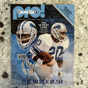 Vintage-Game Day Program-Redskins vs Detroit Lions Nov.8, 1981 -RFK Stadium NM - Picture 1 of 7