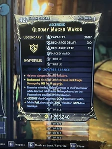 PS/XBOX/PC Tiny Tina's Wonderlands Modificado Nivel 1 Ward ""Maced Wardu"" POWERLVL - Imagen 1 de 1