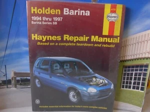 Holden Barina 1994 thru 1997 Haynes Repair Manual still sealed +Bonus check - Picture 1 of 3