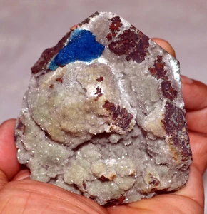Cavansite Crystal On Micro Stilbite BaseI-25 - Picture 1 of 4