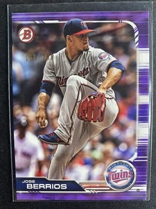 Berrios, Jose - 2019 Bowman Paper - Purple - 196/250 - Picture 1 of 1