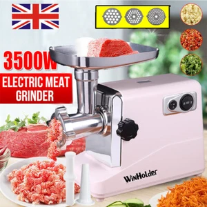 3500W Electric Meat Grinder Mincer Food Pusher Stainless Blade Sausage Maker - Picture 1 of 7