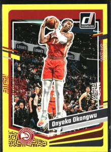 23/24 2023/24 Donruss Amarillo Paralelo #67 Onyeka Okongwu Hawks - Imagen 1 de 2