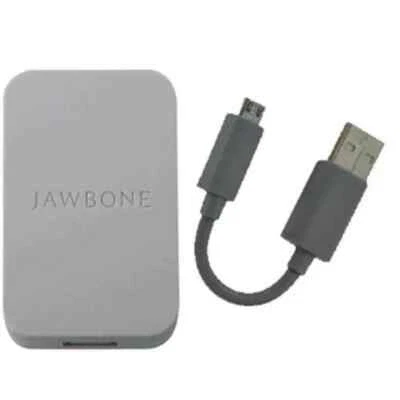 Cargador de pared adaptador de CA Jawbone SPA-K901 con cable micro USB corto, gris Foto 1 de 4