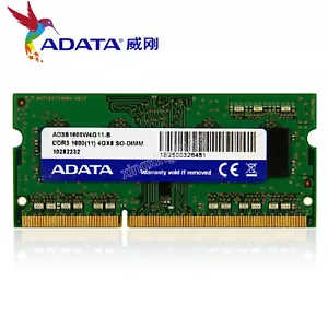 NEW For ADATA 4GB PC3-12800S DDR3 1600 MHz Laptop Memory RAM SODIMM 1.5V CL11