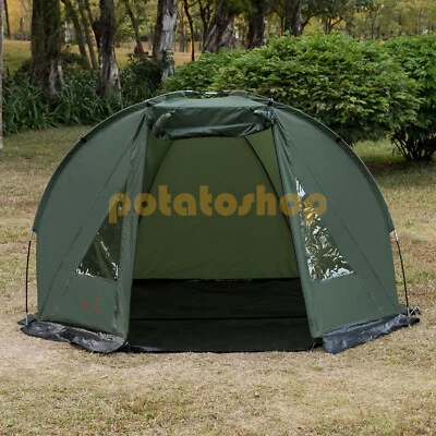 Carp Fishing Bivvy 1-2Man Day Shelter Tent Quick Erect Waterproor Outdoor Tackle - Image 1 of 4