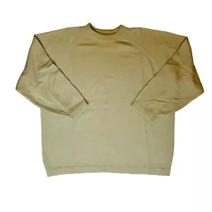 Suéter de Lana Pendleton Cuello Redondo Suéter Pullover Clásico Tejido Top Tostado Talla 38 - Imagen 1 de 6