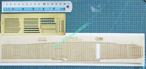 Hunter(W70162) 1/700 USS Yorktown CV-5 wooden deck for Trumpeter 06707 - Picture 1 of 2