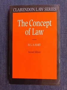 The Concept of Law, H. L. A. Hart, Second Edition, like new paperback, free ship - Bild 1 von 4