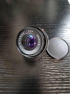 Leica ELMARIT-M 2.8 / 50 E39 39mm Lens Used From JAPAN with Lens Cap - Picture 1 of 10