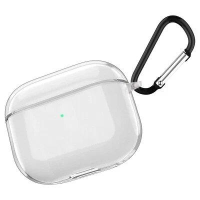 Silikon-Hülle für Apple AirPods 4 Case Cover Tasche Bumper Schutz Transparent - Bild 1 von 4