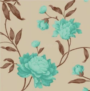 NUEVO ROLLO DE PAPEL TAPIZ GEORGINA FLORAL HOJA DE SENDERO ROSA DE LUJO 10M 14855 - Imagen 1 de 1