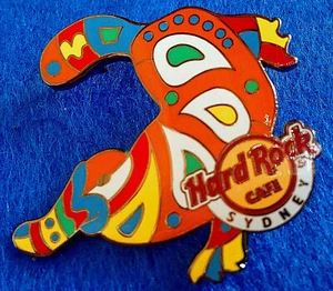 SYDNEY AUSTRALIA ARTE ABORIGEN ORNITORRINCO SERIE VIDA SILVESTRE Hard Rock Café PIN LE - Imagen 1 de 1