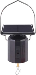 Lwuey Solar Powered Wind Spinner, Rotating Mobile Whirligigs Hanging Motor Ro... - Picture 1 of 12