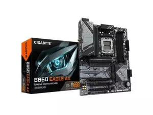 GIGABYTE B650 EAGLE AX AM5 LGA 1718 AMD B650 ATX , DDR5 Triple M.2, PCIe 5.0, - Picture 1 of 5