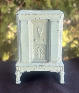 Antique 1930 Original Paint Arcade Cast Iron Majestic Radio Still Coin Bank HTF - Picture 1 of 8