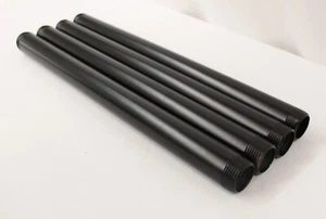 4er-Pack Geilspace 1" x 16" schwarz Industrie Gewinde Metallrohr NPT 1" DIY - Bild 1 von 11