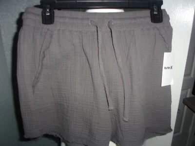 NUEVO CON ETIQUETAS PANTALONES CORTOS DE PLAYA HURLEY LOUNGE PARA MUJER  Foto 1 de 2