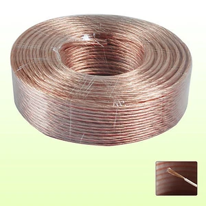 20M 2X2.5MM 14AWG SPEAKER CABLE FOR HOME CINEMA DJ SYSTEMS QUALITY AUDIO WIRE - Imagen 1 de 1