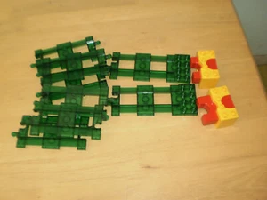 Lego Duplo 3085  Schienen, Rampe  grün aus 3085 selten - Bild 1 von 2