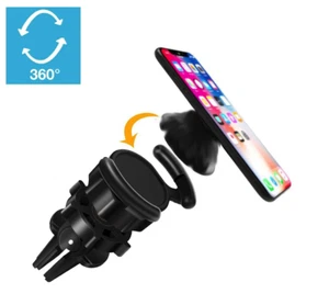 Air Vent Car Mount Phone Holder with Adjustable Switch Lock for Popstand 360 Deg - Picture 1 of 8