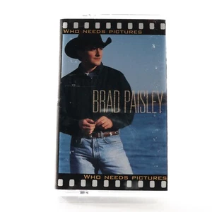 Who Needs Pictures by Brad Paisley (Rare Cassette Tape, 1999, Arista) TESTED - Picture 1 of 6