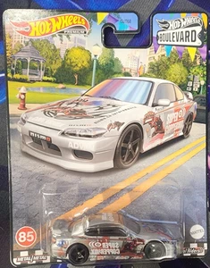 HOTWHEELS Premium Boulevard 1:64 Diecast Car #85 Nissan Silvia NISMO Rtune Proto - Picture 1 of 3