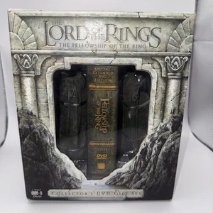 Lord Of The Rings Fellowship Of The Ring Collector’s DVD Gift Set (used) - Picture 1 of 13