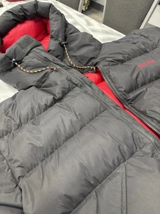 Vintage Marmot PARBAT Goose Down Insulated Puffer Full Zip Parka Jacket Large  - Picture 1 of 8