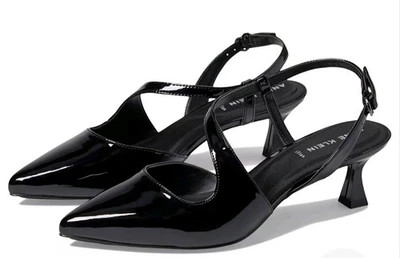 Zapatos de salón Anne Klein Izabetta negros con cordones para mujer, talla 8,5 - nuevos Foto 1 de 4