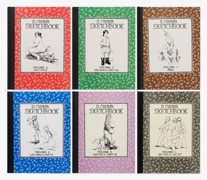 Robert CRUMB / R Crumb Sketchbook First 6 Volumes 1992 - Picture 1 of 16