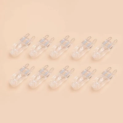 10pcs G9 20W 230V Halogen Bulb Bi-Pin for Oven Cooker Warm Light Lamp - Image 1 of 4