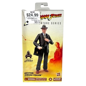 New Indiana Jones Doctor Jurgen Voller Adventure Series Figure Dial Of Destiny - Picture 1 of 6